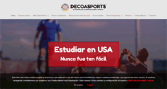 Desktop Screenshot of decoasports.com